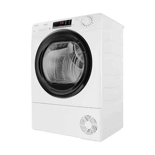 CANDY ▫️ Smart Pro Inverter CRO EH9N4TBE-S, Secadora de 9 kg, Bomba de Calor, Painel Smart Touch, Wi-Fi, Aplicação hOn, 14 ciclos, 3 ciclos rápidos, Certificado para secagem de lã, Snap & Dry, Início diferido de 24 horas, 63 dB, Branco 3