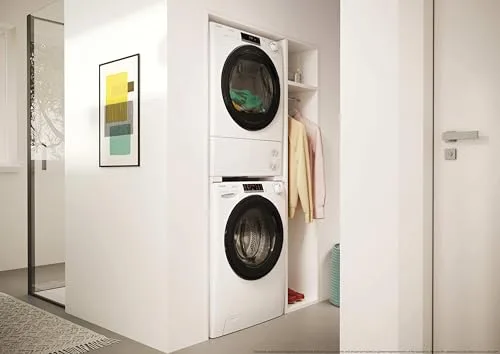 CANDY ▫️ Smart Pro Inverter CRO EH9N4TBE-S, Secadora de 9 kg, Bomba de Calor, Painel Smart Touch, Wi-Fi, Aplicação hOn, 14 ciclos, 3 ciclos rápidos, Certificado para secagem de lã, Snap & Dry, Início diferido de 24 horas, 63 dB, Branco 7