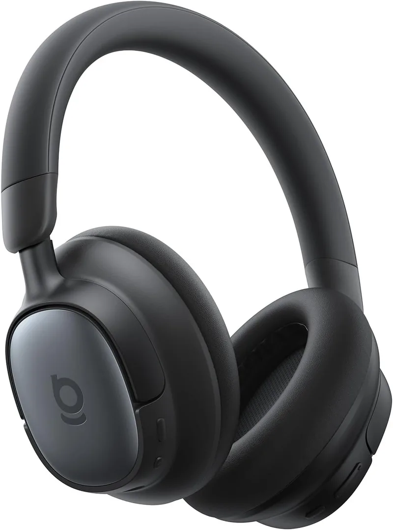 Baseus ▫️ Auscultadores Bluetooth MH1, cancelamento de ruído altamente eficaz de -48 dB, arnês monolítico com Hi-Res e LDAC (80 horas de reprodução, chamadas nítidas de 5 microns, CloudComfort Soft)