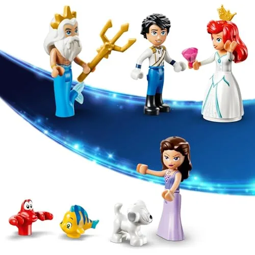 LEGO ▫️ Disney Princess: Barco do Casamento Real da Ariel 43299 4