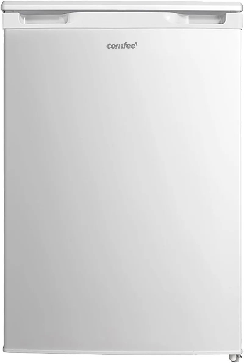 Comfee ▫️ «' 113 L» Frigorífico de uma porta com compartimento de refrigeração, modelo compacto combinado | Com gaveta, Inverter silencioso de 35 dB, congelador de 4 estrelas, perfeito para um estúdio, quarto ou escritório, branco
