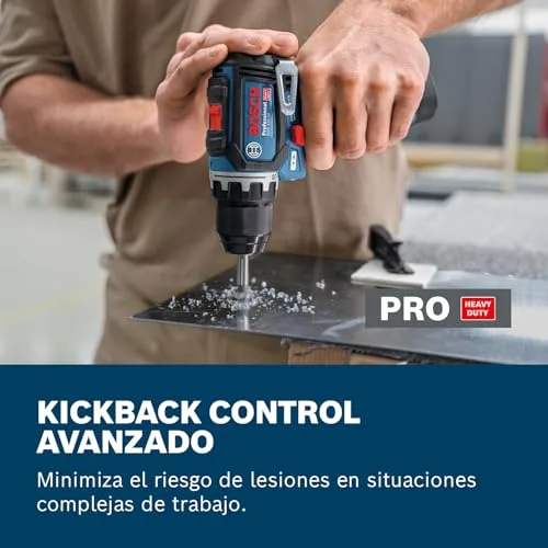 Bosch Professional ▫️ 12V System Berbequim/aparafusadora GSR 12V-32 (KickBack Control, motor sem escovas, inclui baterias de 2,0 Ah, carregador e bolsa de ferramentas) 3