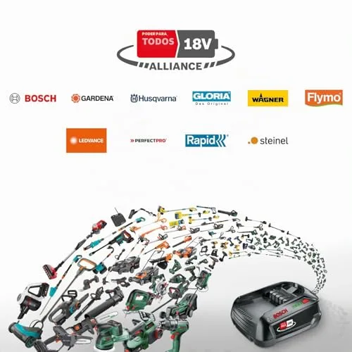 Bosch ▫️ Serra circular a bateria EasyCirc 18V-48 18V System (corta madeira até 48 mm; inclui adaptador para aspirador e guia paralela) 2