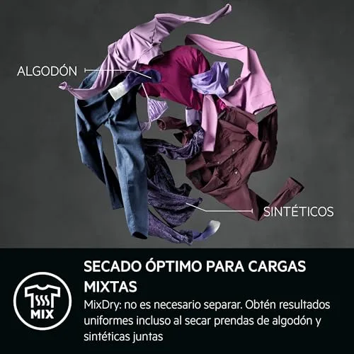 AEG ▫️ Secador de roupa com bomba de calor, TR718P4OB, 8 kg 2