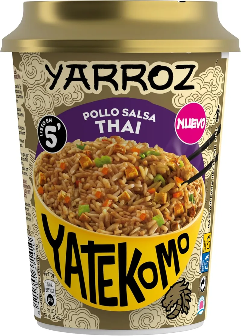 YATEKOMO ▫️ Yarroz Thai Chicken, 83 gramas