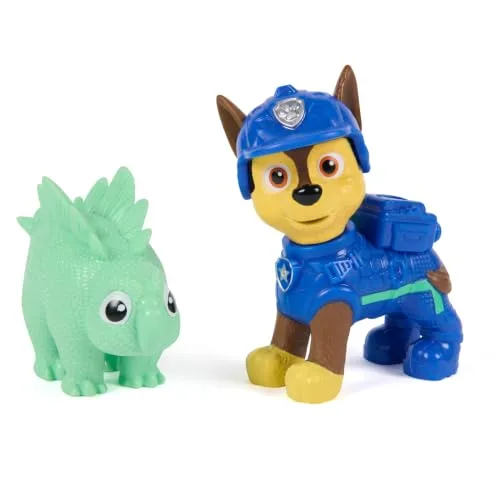 Paw Patrol ▫️ Patrulha Canina – Filme Dino: Resgate – Carro RC Chase e 2 bonecos 4