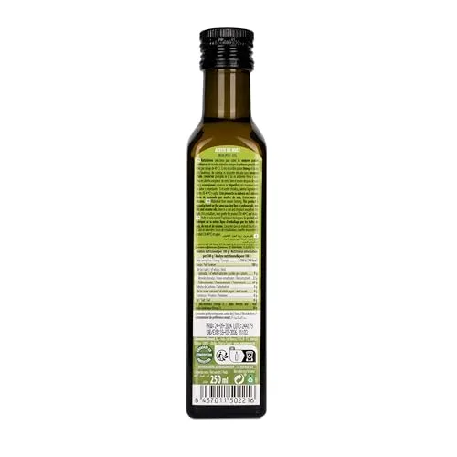 NaturGreen ▫️ Óleo de Noz Biológico, Embalagem de 6 x 250 ml, Óleo Vegetal de Primeira Prensagem a Frio, Rico em ómega 3 e 6, Ideal para Saladas, Cozinha Saudável e Vegana 3