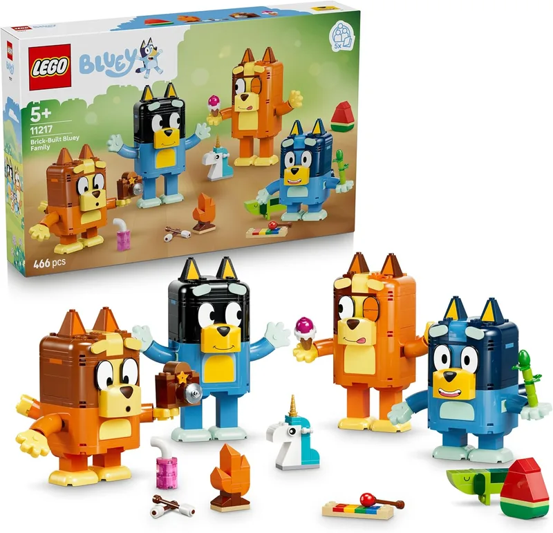 LEGO ▫️ Bluey: Família da Bluey para Construir 11217