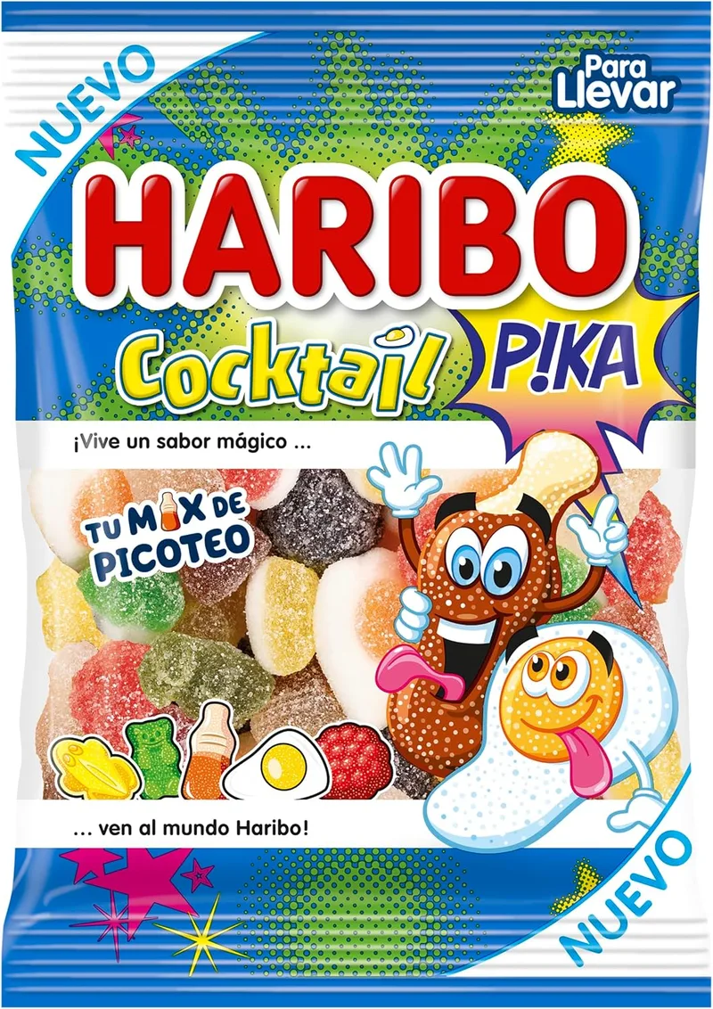 HARIBO ▫️ COCKTAIL PICA 18 saquetas de 90 g