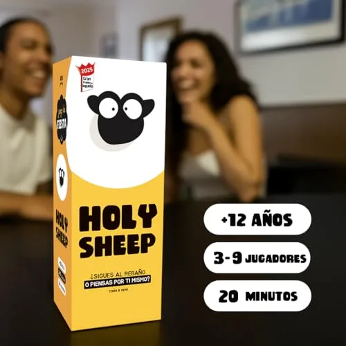 ATM Gaming ▫️ Holy Sheep - Jogos de mesa para a família e amigos | Dos criadores do Quickstop - Responde da mesma forma que a tua equipa! - Divertido, rápido e original - Jogo de viagem ideal para o verão 3