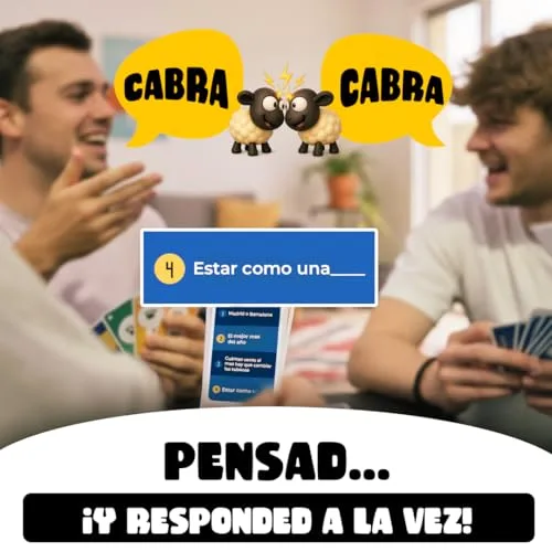ATM Gaming ▫️ Holy Sheep - Jogos de mesa para a família e amigos | Dos criadores do Quickstop - Responde da mesma forma que a tua equipa! - Divertido, rápido e original - Jogo de viagem ideal para o verão 6