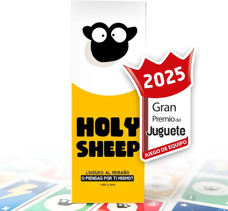 ATM Gaming ▫️ Holy Sheep - Jogos de mesa para a família e amigos | Dos criadores do Quickstop - Responde da mesma forma que a tua equipa! - Divertido, rápido e original - Jogo de viagem ideal para o verão