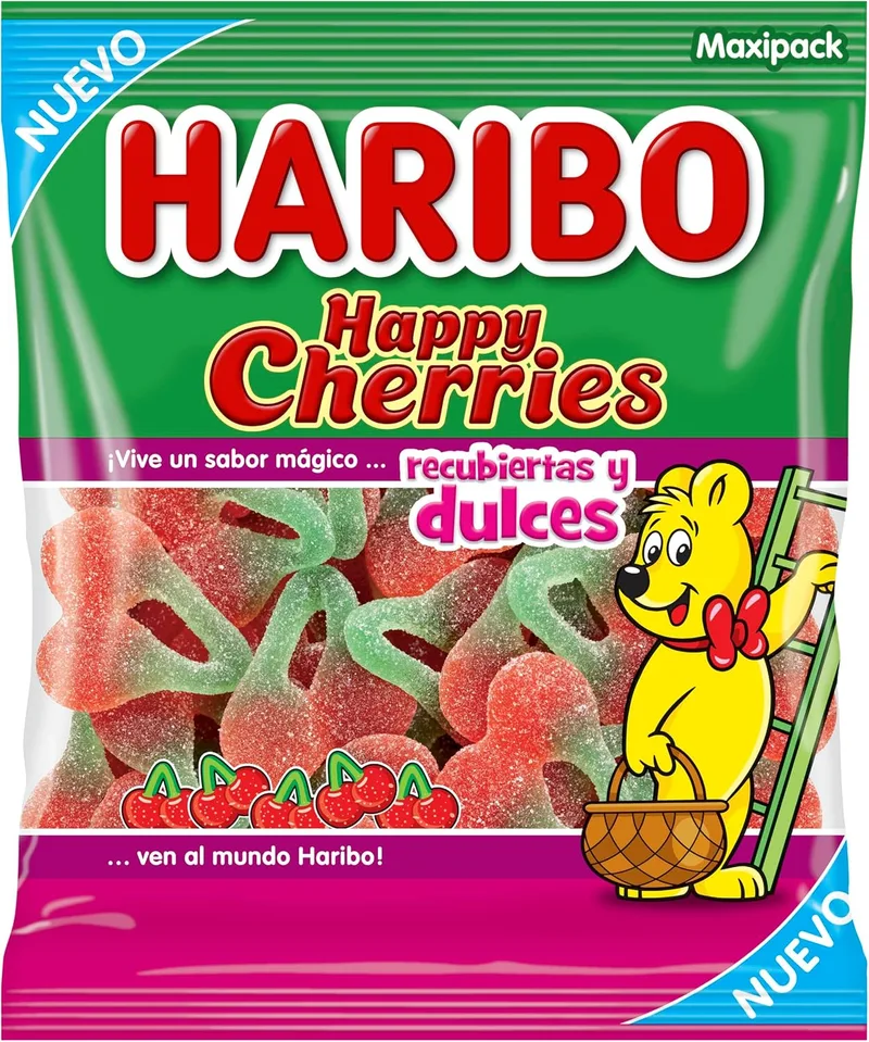 HARIBO ▫️ HAPPY CHERRIES RECOBERTAS E DOCES 1 kg