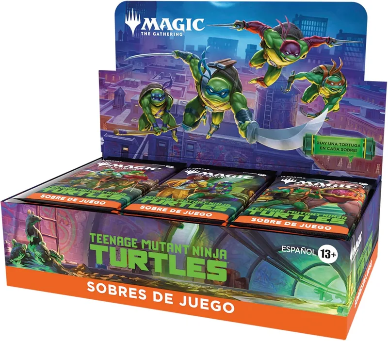 Magic: The Gathering | Caixa de Envelopes do Jogo Teenage Mutant Ninja Turtles (Versão Espanhola)
