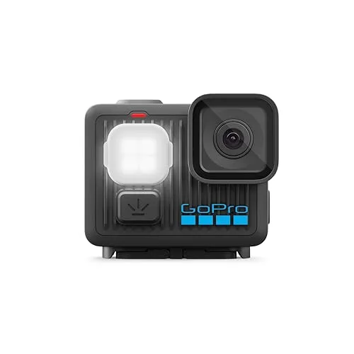 GoPro ▫️ Lit Hero: câmara de ação leve, compacta e à prova de água com luz integrada, vídeo Ultra HD 4K a 60 fps, fotografias de 12 MP, ecrã tátil e estabilização HyperSmooth 2