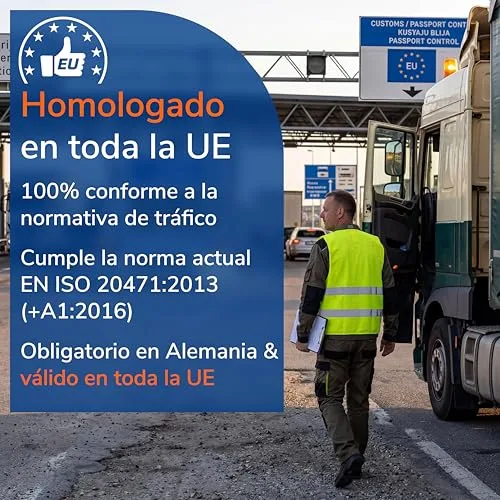 Upgrade4cars ▫️ Colete refletor para mota e carro, homologado pela DGT 4