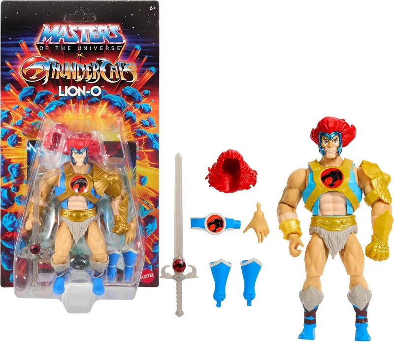 Masters of the Universe ▫️ Origins e Thundercats: Figura do Lion-O