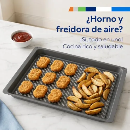 Balay ▫️ Forno com vapor, pirólise e fritadeira de ar quente, preto, 3HD5829N3 5