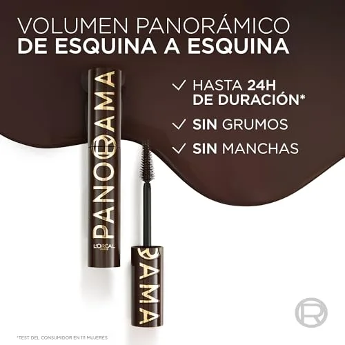 L'Oreal Paris ▫️ L'Oréal Paris Panorama Rímel Volumizador, Brun Leather 3