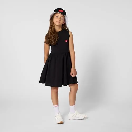 HUGO ▫️ Vestido para menina, Preto, 14 anos 2