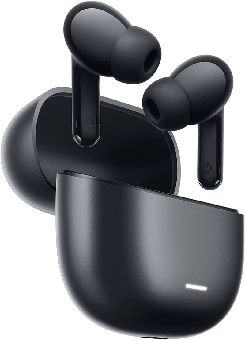 XIAOMI ▫️ REDMI Buds 8 Lite – Auscultadores intra-auriculares sem fios Bluetooth com ANC de 42 dB, driver de 12,4 mm, graves intensos, até 36 h de autonomia, 5 predefinições de EQ e Bluetooth 5.4, Preto