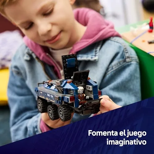 LEGO ▫️ Marvel Spider-Man: Perseguição ao Camião Prisional - Carro blindado de brincar de super-heróis e 4 minifiguras, incluindo Tombstone e Tarântula - Presente para crianças a partir dos 8 anos e fãs - 76349 5