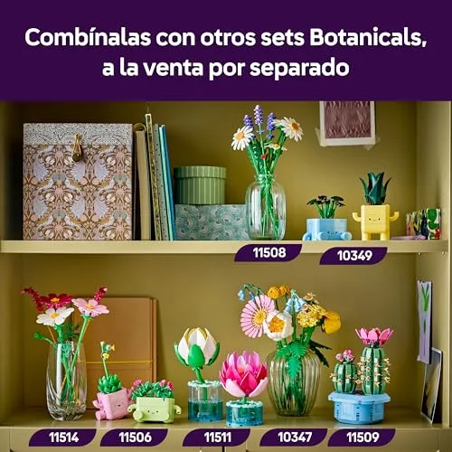 LEGO ▫️ Botanicals Flores de Cosmos 11514 5