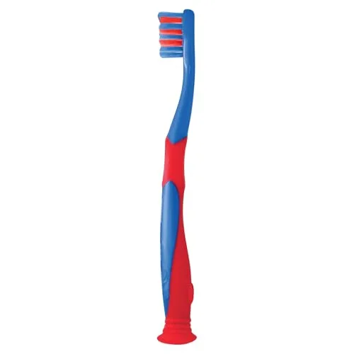 Colgate ▫️ Conjunto de 12 x 2 escovas de dentes Kids Bluey para crianças dos 2 aos 5 anos, escova de dentes infantil, cabeça pequena, cerdas extra-suaves para uma limpeza delicada, cabo redondo para uma pegada confortável 4