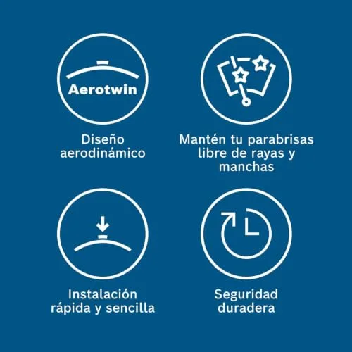 Bosch Automotive ▫️ Bosch Aerotwin eA 102 S Limpa-para-brisas dianteiro, 650 mm / 475 mm 4