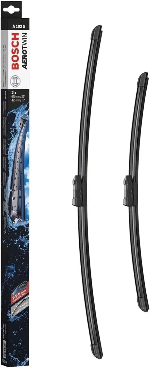 Bosch Automotive ▫️ Bosch Aerotwin eA 102 S Limpa-para-brisas dianteiro, 650 mm / 475 mm