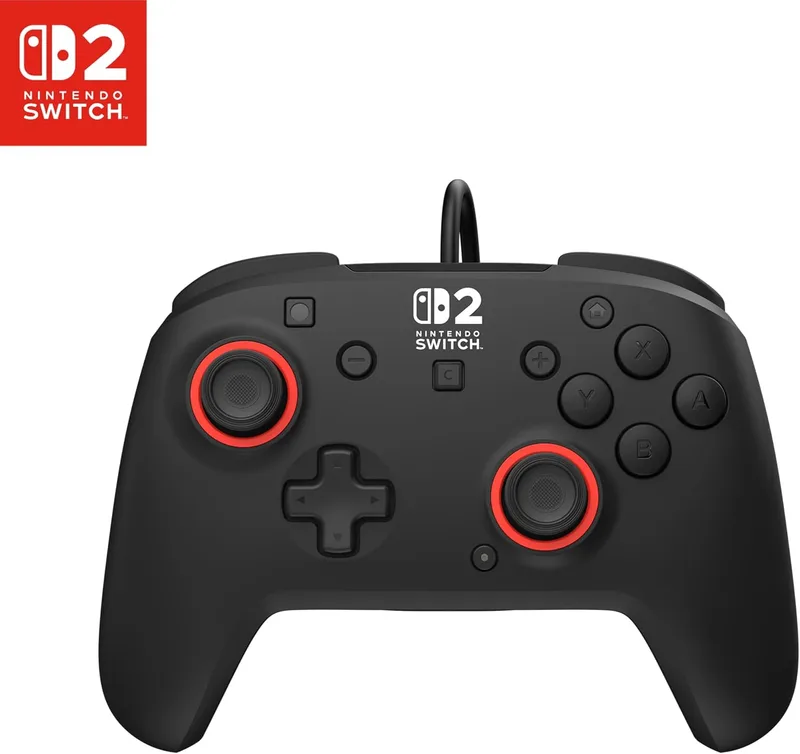 Turtle Beach ▫️ Rematch Preto - Comando com fio para a Nintendo Switch 2