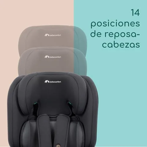 Bebeconfort ▫️ EverFix Plus i-Size, cadeira auto ISOFIX, 76–150 cm, Full Black 6