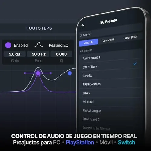 SteelSeries ▫️ Auscultadores para jogos multiplataforma Arctis Nova 7 Wireless Gen 2 - Controlo via aplicação em tempo real - Mais de 50 horas - Drivers magnéticos de neodímio - 2,4 GHz e Bluetooth - PC, PS5, Switch 1/2 3