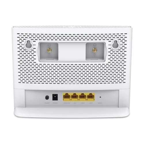 TP-Link ▫️ Archer MX1500 - Router 4G+ AX1500 LTE de banda dupla – Velocidade até 1201 Mbps + 300 Mbps, compatível com EasyMesh e a aplicação Tether, ideal para casas e escritórios sem ligação DSL 3