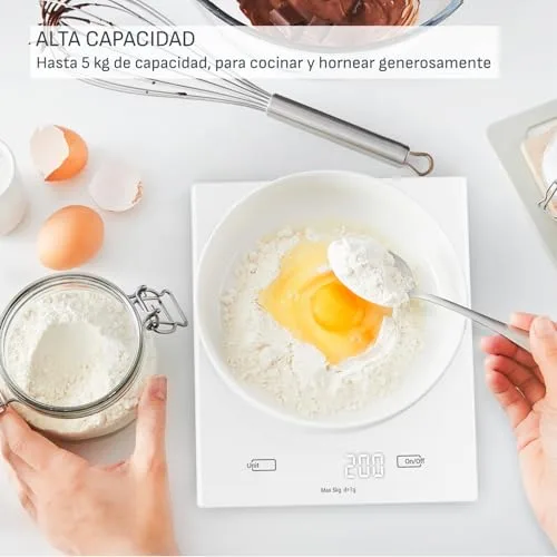Tefal ▫️ Essential, balança de cozinha, capacidade de 5 kg, unidades métricas e imperiais, BC5504V0 2