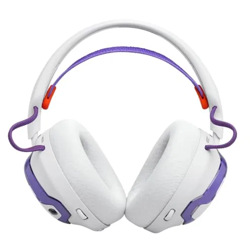 JBL ▫️ Quantum 650, Auscultadores sem fios para jogos, Branco 2