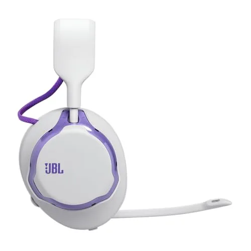 JBL ▫️ Quantum 650, Auscultadores sem fios para jogos, Branco 3