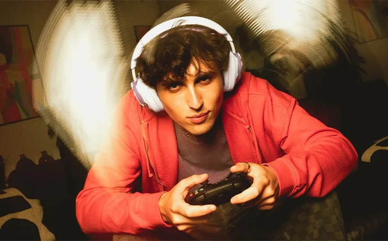 JBL ▫️ Quantum 650, Auscultadores sem fios para jogos, Branco 5