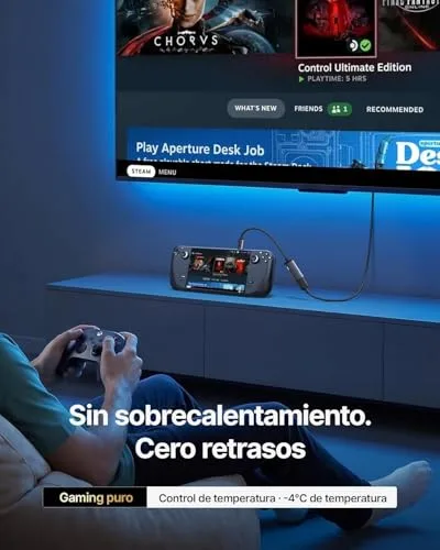 INIU ▫️ Adaptador USB-C para HDMI, Certificação HDMI Oficial 4K a 60 Hz 5