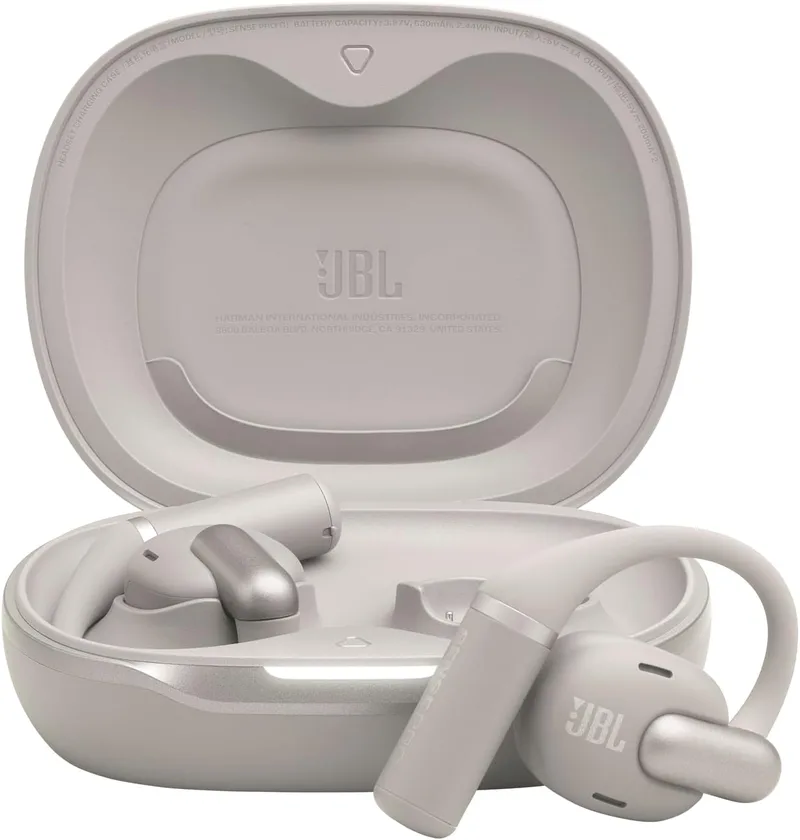 JBL ▫️ Sense Pro, Auscultadores sem fios de tipo «open-ear», cinzento