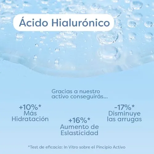 Babaria ▫️ Conjunto de Presente para Mulher com Ácido Hialurónico | Conjunto de Cuidados para o Rosto e o Corpo: Creme para as Mãos, Desodorizante, Gel de Limpeza Facial e Loção Hidratante | Rotina Antienvelhecimento Vegana 6