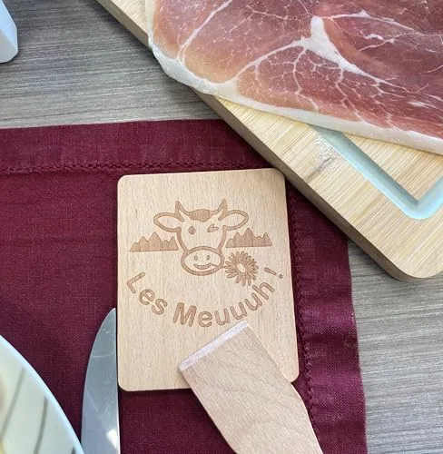 LITTLE BALANCE ▫️ Litle Balance 8940 - Raclette Duo Meuuh…!, Raclette para 1/2 pessoas, grelha amovível, 2 espátulas + 2 placas, sem PFAS, antiaderente, 320 W, Chile 6