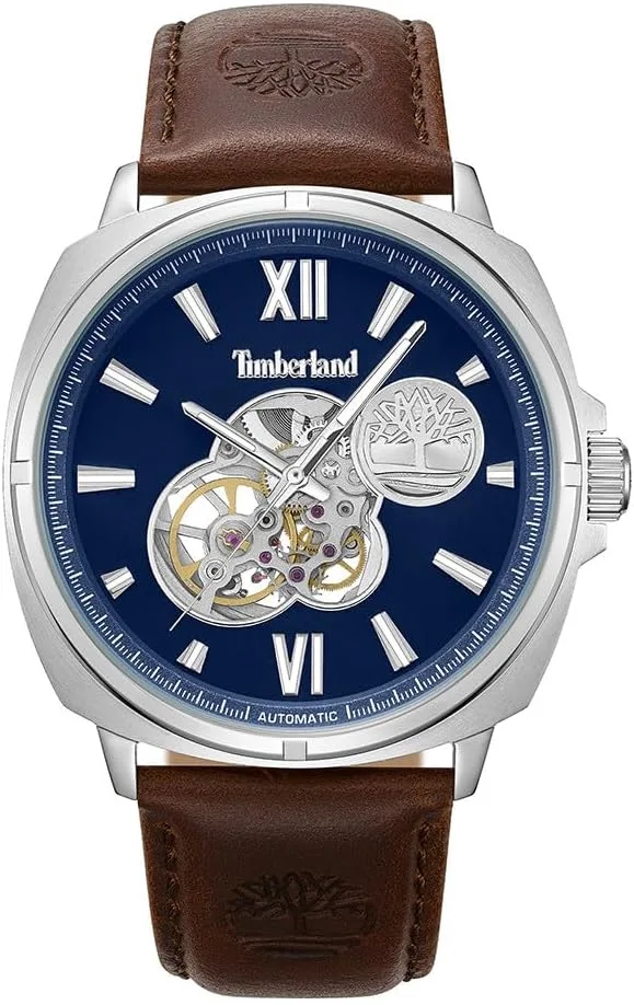 Timberland ▫️ Williston Automatic – Relógio de quartzo – Largura da caixa: 43,5 mm – Aço inoxidável – 5 ATM