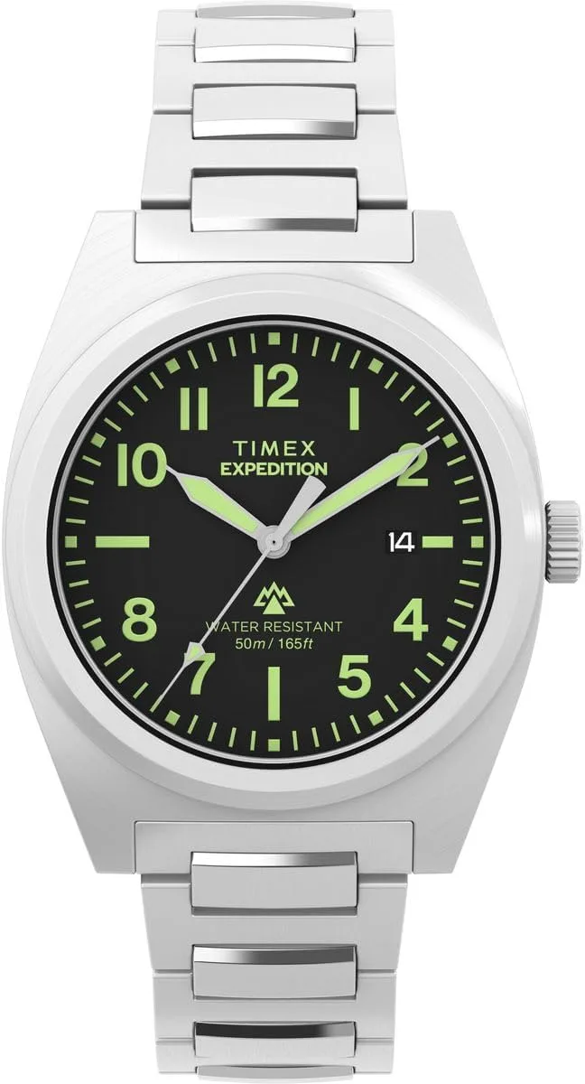 Timex ▫️ Relógio de quartzo Expedition Capstone para homem, 39 mm