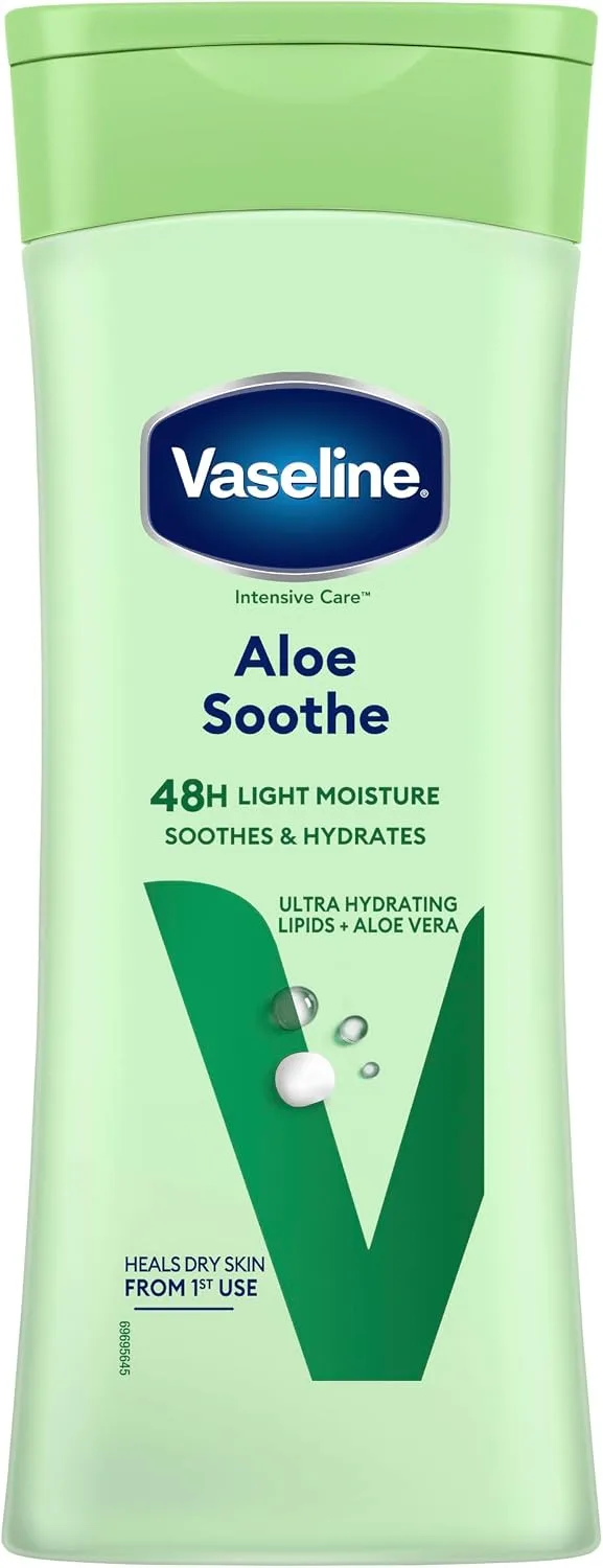 Vaseline ▫️ Loção Aloe Soothe, 400 ml