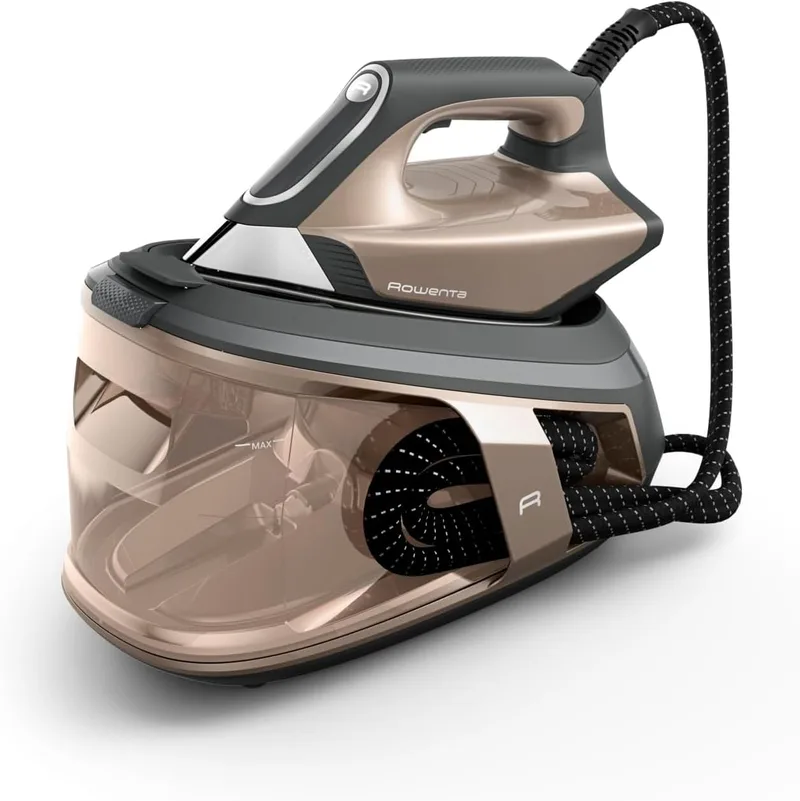 Rowenta ▫️ Force Pro 500, Centro de engomar, 7,5 bar, 550 g/minuto de vapor, tecnologia Quicksteam, poupança de energia VR9033F0 Centro de engomar