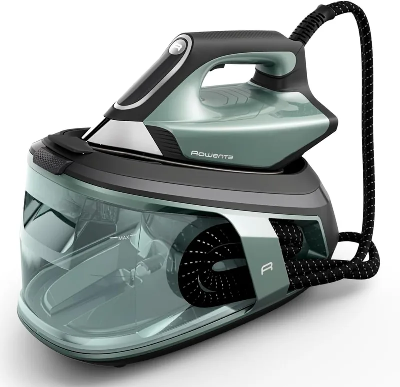 Rowenta ▫️ Force Pro 500, Centro de engomar, 600 g/minuto de vapor, 8 bar, tecnologia Quicksteam, poupança de energia VR9042F0 Centro de engomar