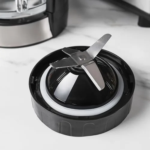 Ufesa ▫️ Batedeira Digital Citrine 1200 W, Jarro de Vidro de 1,5 L, 7 Funções Automáticas, 4 Lâminas de Aço Inoxidável, Autolimpeza e Trituração de Gelo, Smoothies, Controlo Tátil, Antiderrapante 6