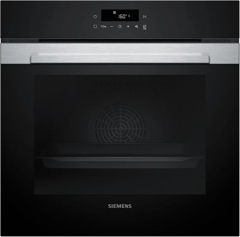 SIEMENS ▫️ Forno, iQ300, humidClean, perfectCooking 3D, preto, HB514AER4