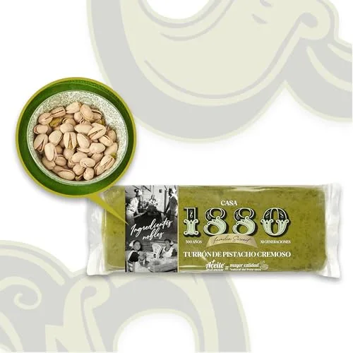 1880 ▫️ Turrón Cremoso de Pistácio – Qualidade Suprema – Tableta de 230 g 3